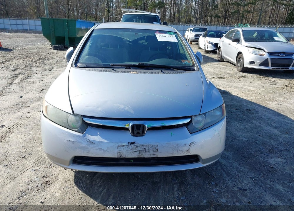 2008 HONDA CIVIC LX VIN: 2HGFA165X8H507318