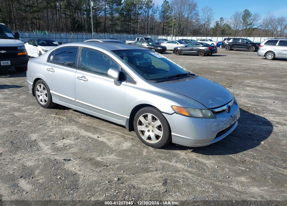 2008 HONDA CIVIC LX VIN: 2HGFA165X8H507318