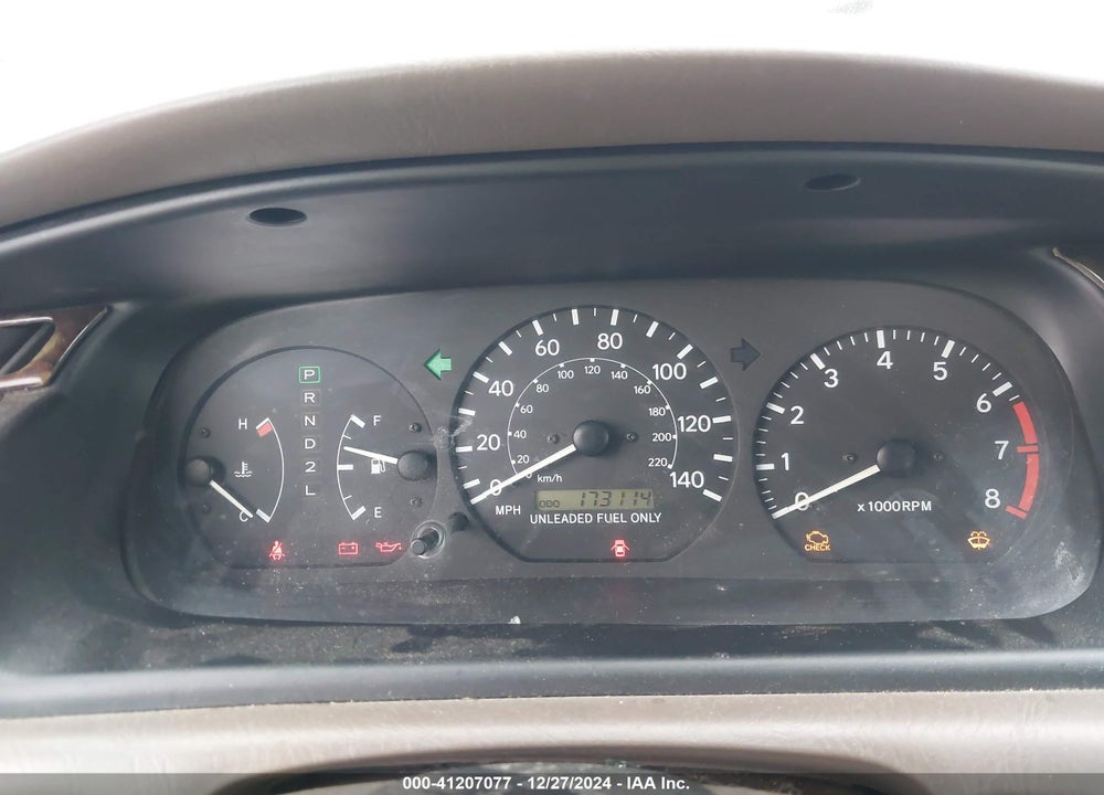 1998 TOYOTA CAMRY LE V6 VIN: 4T1BF22K4WU928151