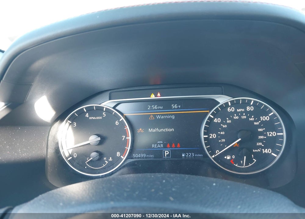 2023 NISSAN ALTIMA SR FWD VIN: 1N4BL4CV8PN345634