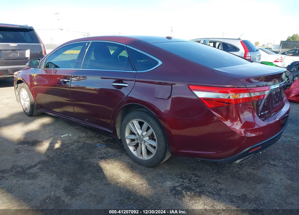2013 TOYOTA AVALON XLE TOURING VIN: 4T1BK1EB9DU011222