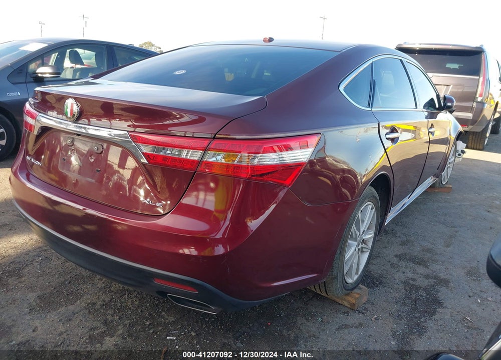 2013 TOYOTA AVALON XLE TOURING VIN: 4T1BK1EB9DU011222