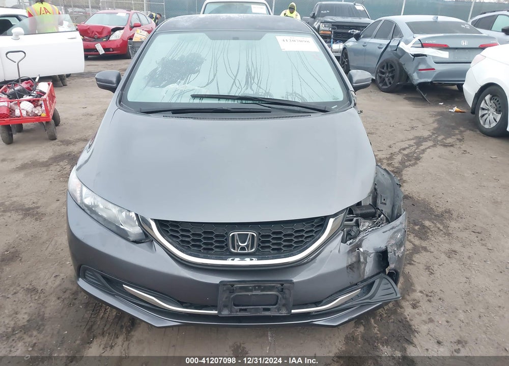 2015 HONDA CIVIC LX VIN: 19XFB2F56FE236350