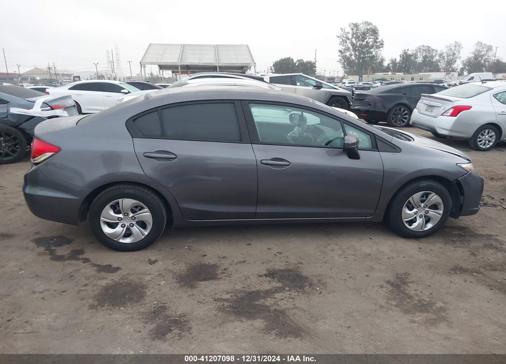 2015 HONDA CIVIC LX VIN: 19XFB2F56FE236350