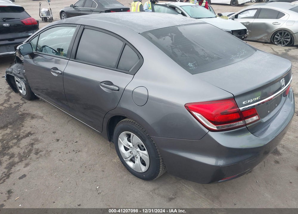 2015 HONDA CIVIC LX VIN: 19XFB2F56FE236350
