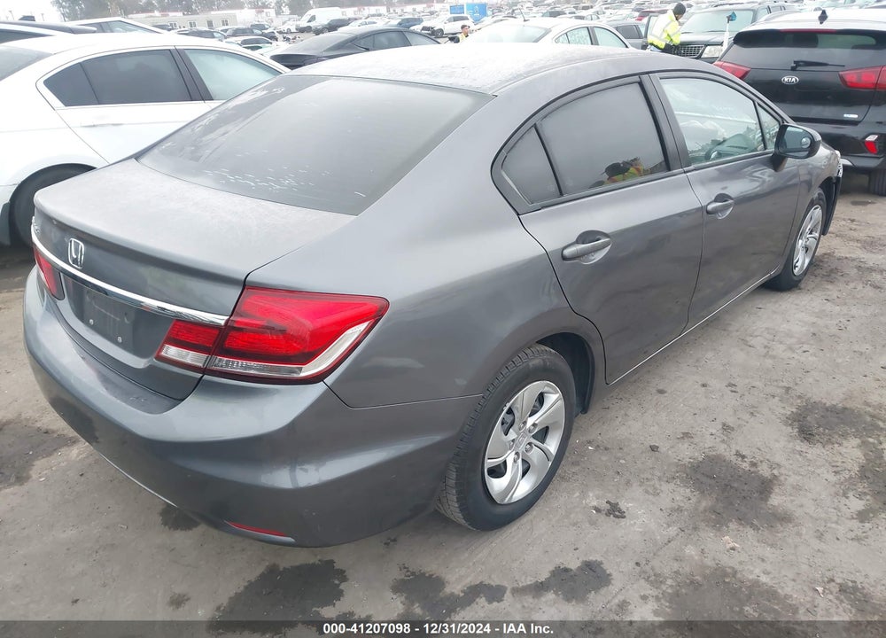 2015 HONDA CIVIC LX VIN: 19XFB2F56FE236350