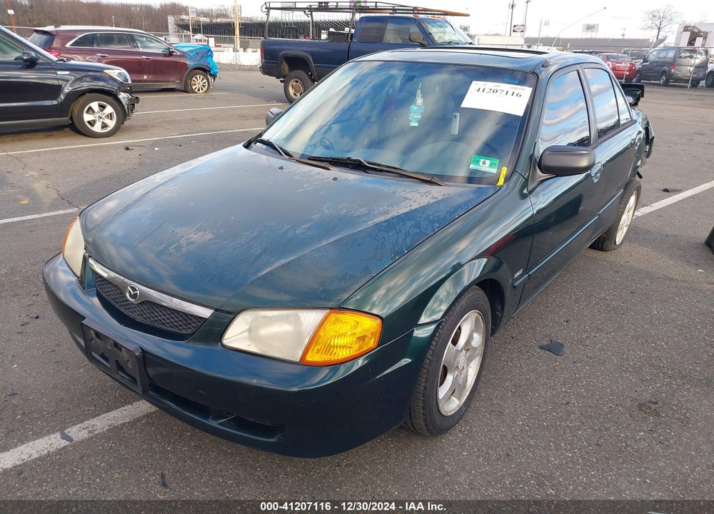 2000 MAZDA PROTEGE ES VIN: JM1BJ2231Y0263683