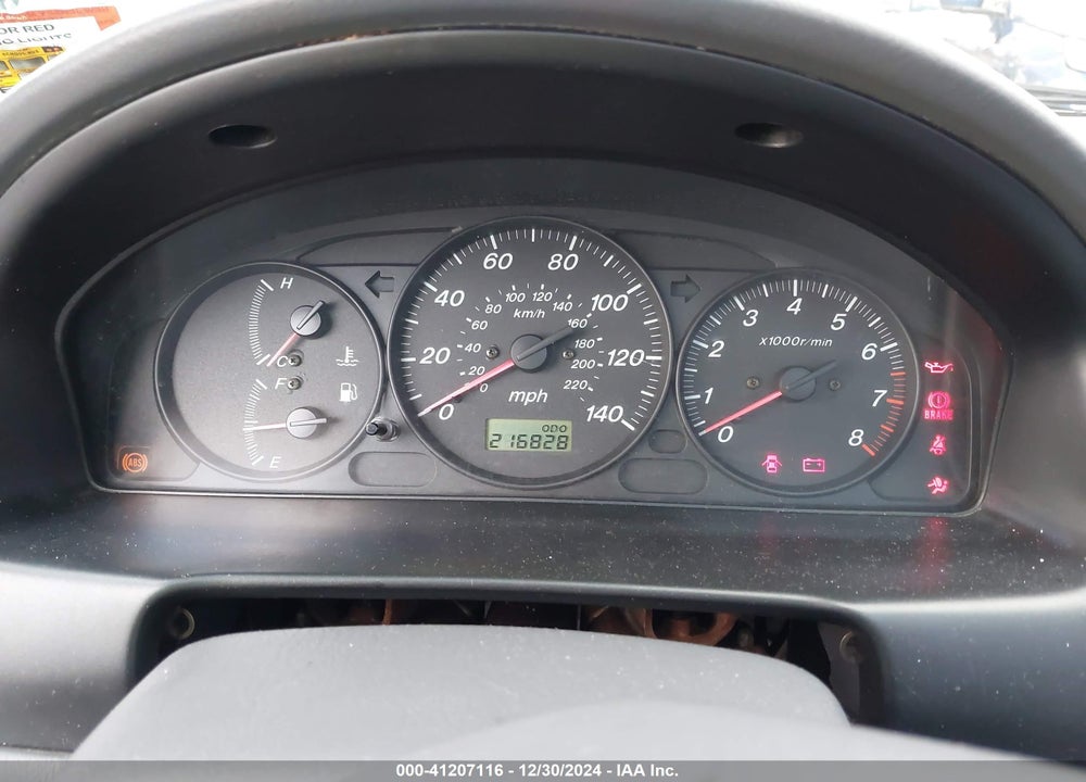 2000 MAZDA PROTEGE ES VIN: JM1BJ2231Y0263683