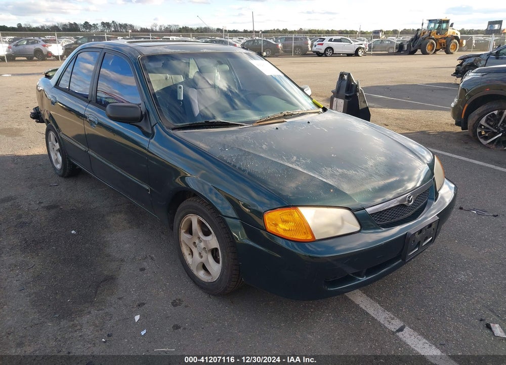2000 MAZDA PROTEGE ES VIN: JM1BJ2231Y0263683