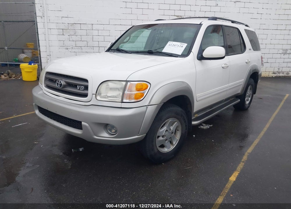 2002 TOYOTA SEQUOIA SR5 V8 VIN: 5TDZT34AX2S092334