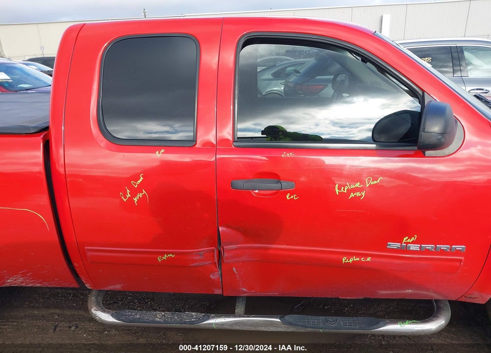 2012 GMC SIERRA 1500 SLE VIN: 1GTR2VE78CZ109794