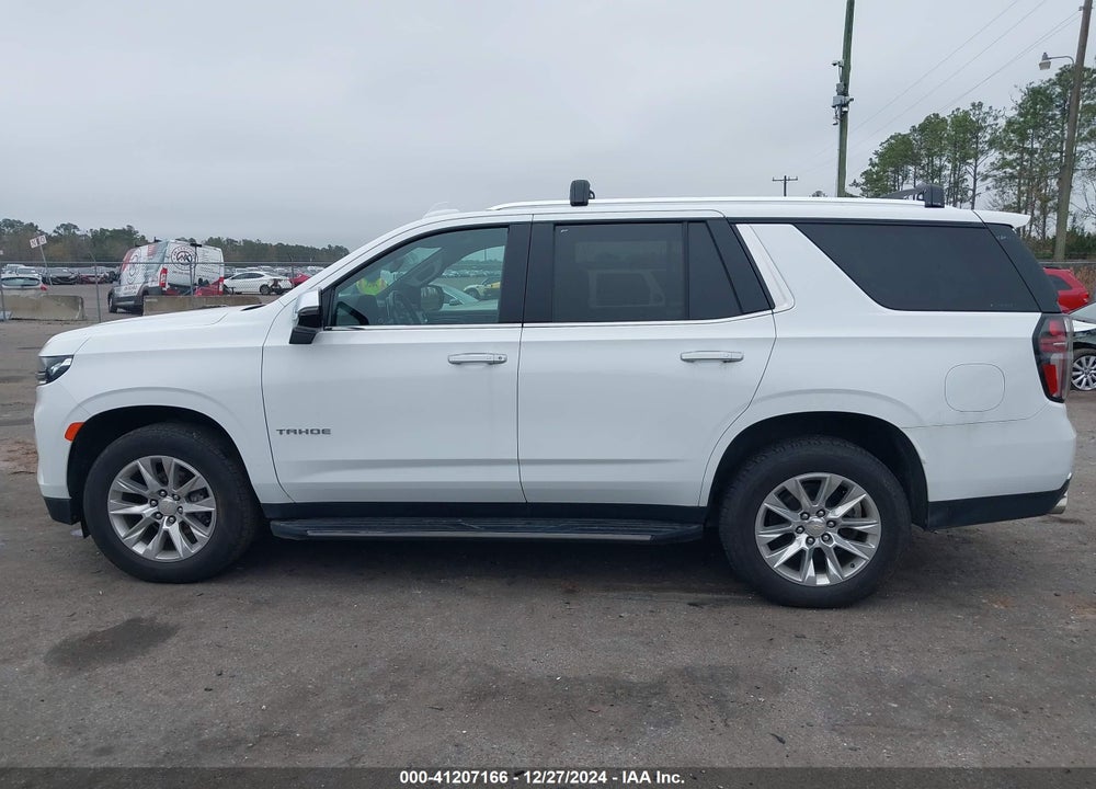 2021 CHEVROLET TAHOE 4WD PREMIER VIN: 1GNSKSKD7MR244672