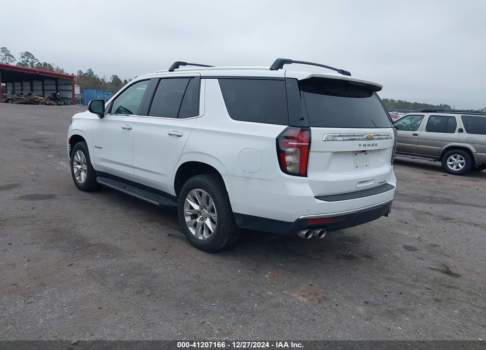 2021 CHEVROLET TAHOE 4WD PREMIER VIN: 1GNSKSKD7MR244672
