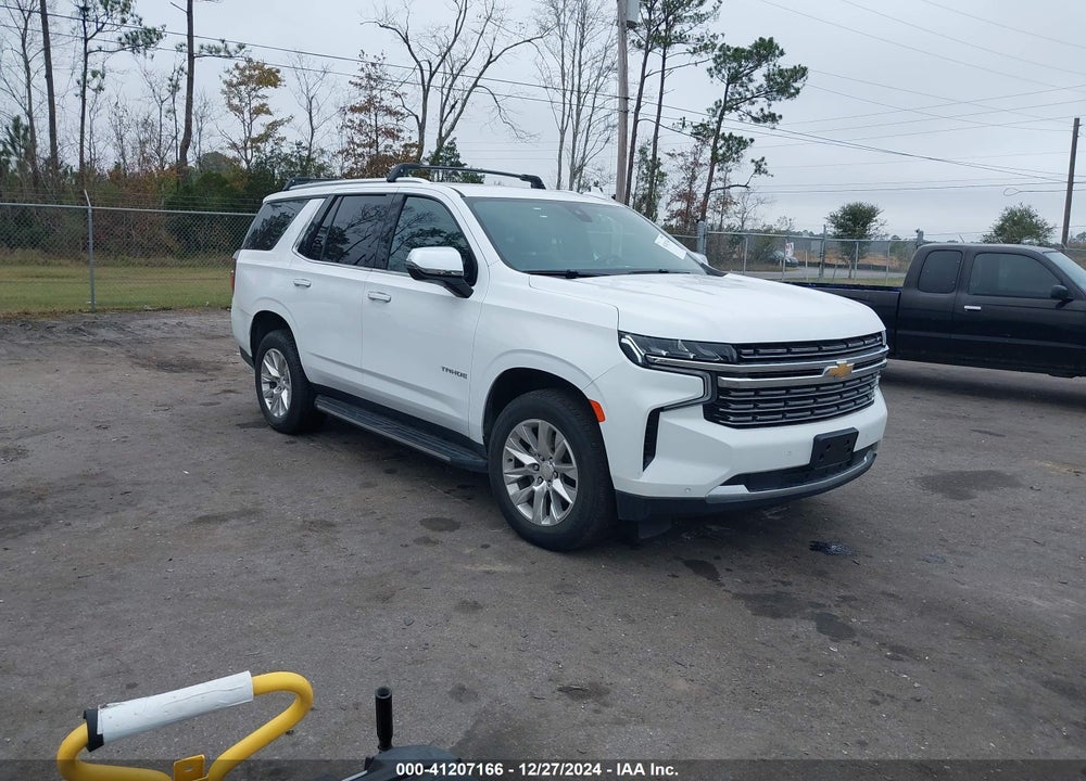 2021 CHEVROLET TAHOE 4WD PREMIER VIN: 1GNSKSKD7MR244672