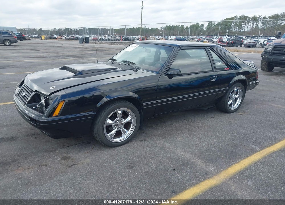 1984 FORD MUSTANG L VIN: 1FABP28M7EF169854
