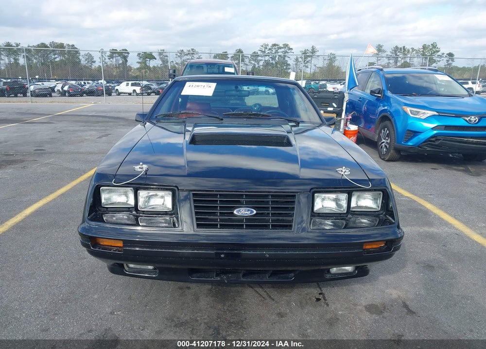1984 FORD MUSTANG L VIN: 1FABP28M7EF169854