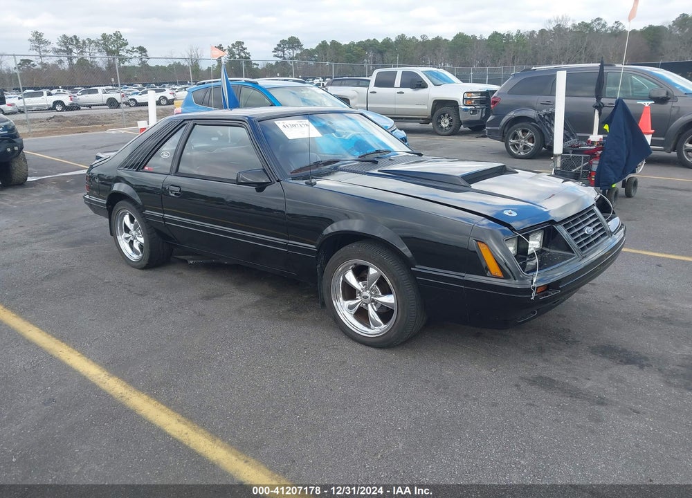 1984 FORD MUSTANG L VIN: 1FABP28M7EF169854