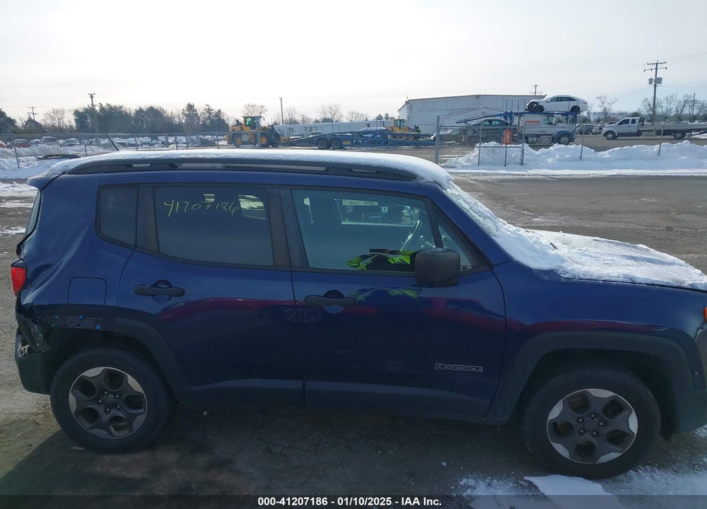 2017 JEEP RENEGADE SPORT 4X4 VIN: ZACCJBAH6HPF32711