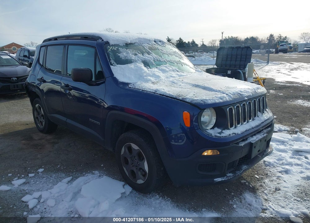 2017 JEEP RENEGADE SPORT 4X4 VIN: ZACCJBAH6HPF32711