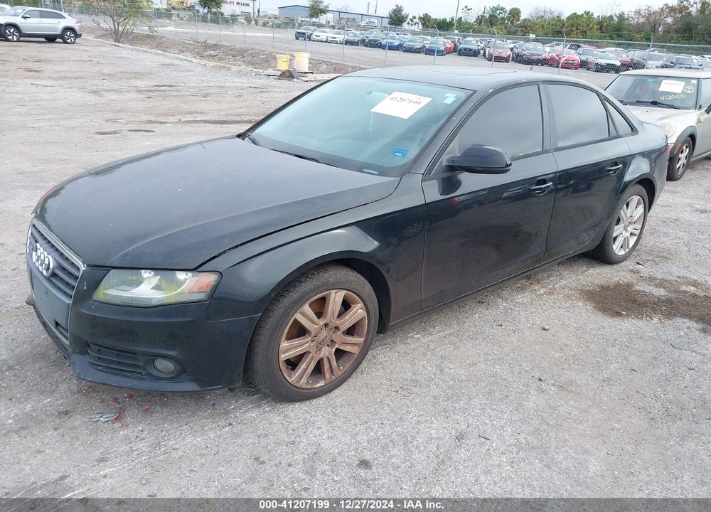 2010 AUDI A4 2.0T PREMIUM VIN: WAUBFAFL3AN004902