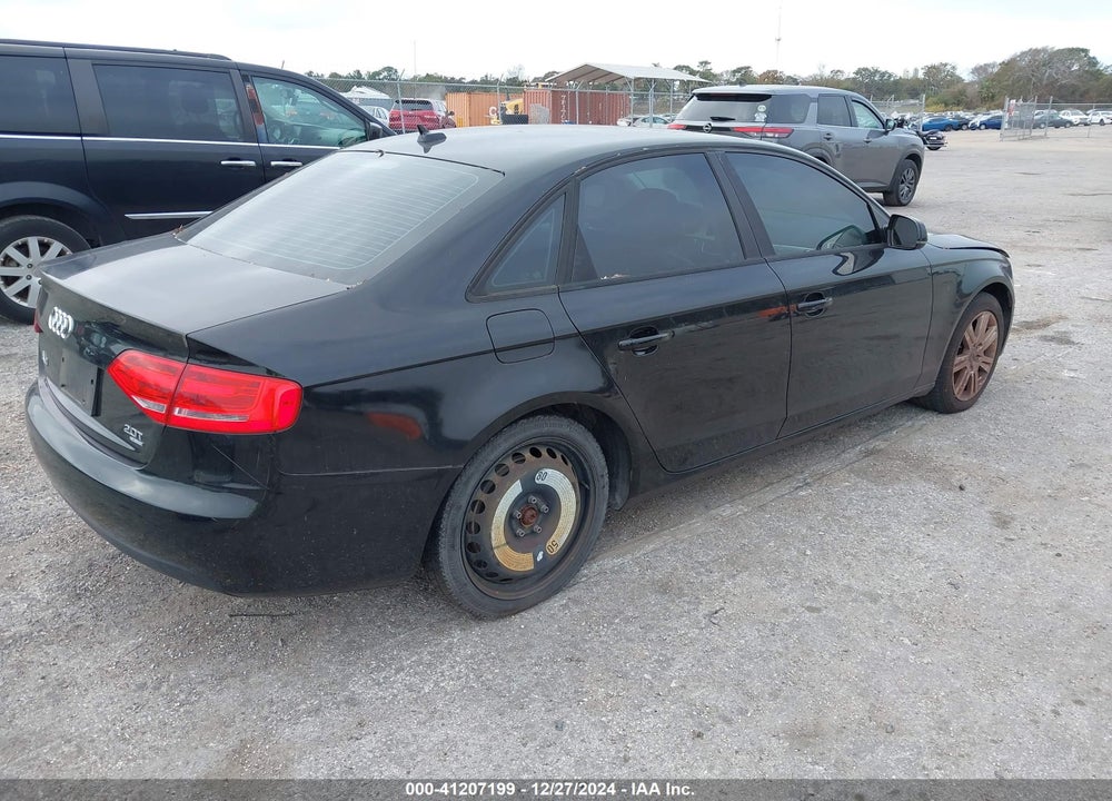 2010 AUDI A4 2.0T PREMIUM VIN: WAUBFAFL3AN004902