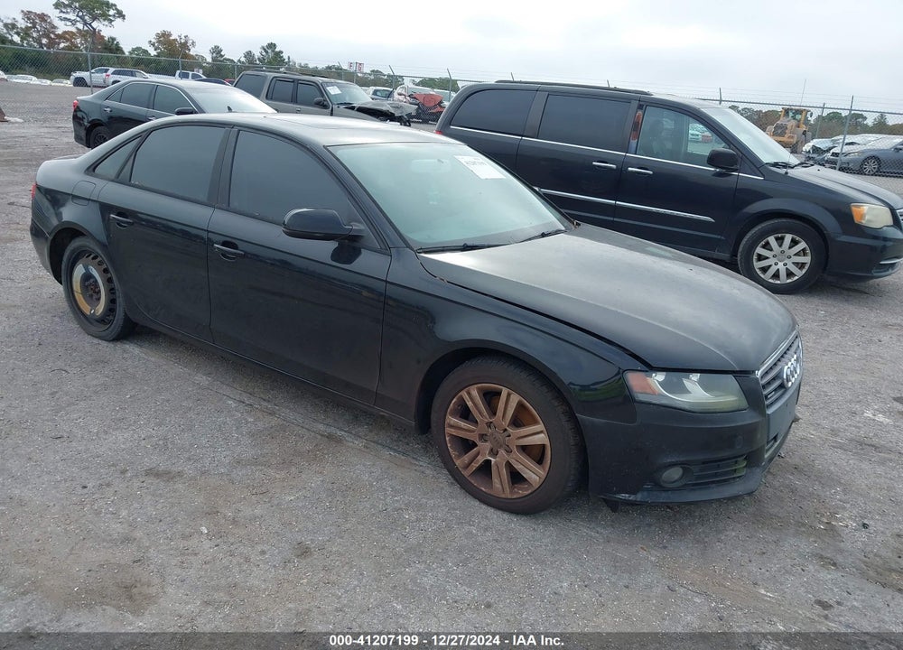 2010 AUDI A4 2.0T PREMIUM VIN: WAUBFAFL3AN004902