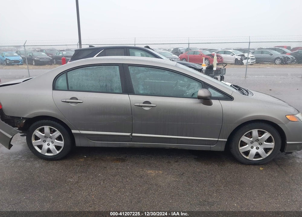 2008 HONDA CIVIC LX VIN: 1HGFA165X8L040971