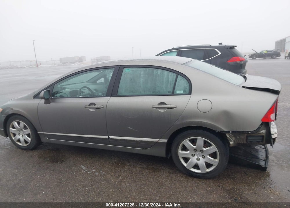 2008 HONDA CIVIC LX VIN: 1HGFA165X8L040971