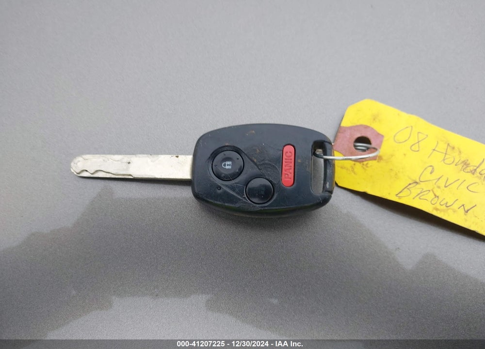2008 HONDA CIVIC LX VIN: 1HGFA165X8L040971