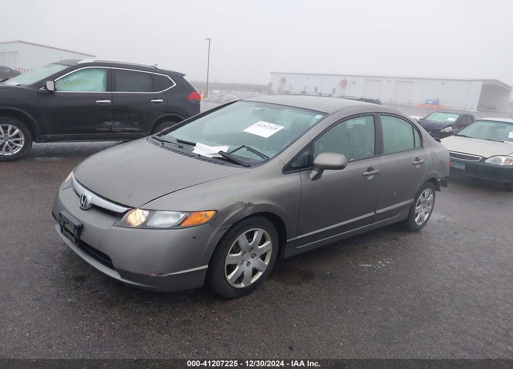 2008 HONDA CIVIC LX VIN: 1HGFA165X8L040971