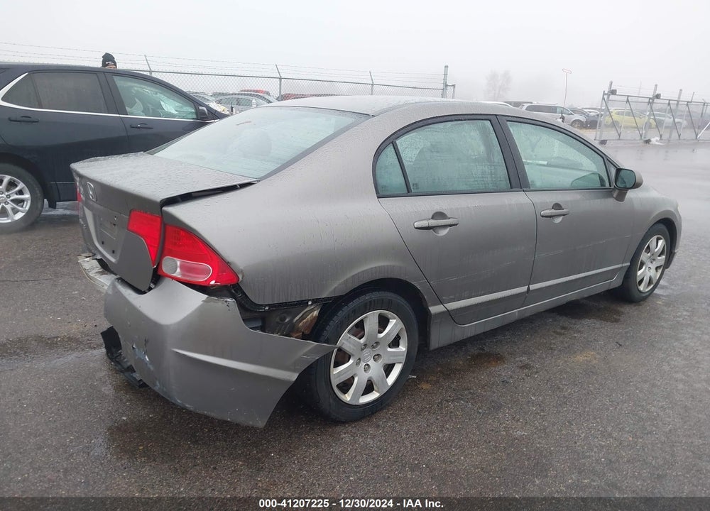 2008 HONDA CIVIC LX VIN: 1HGFA165X8L040971