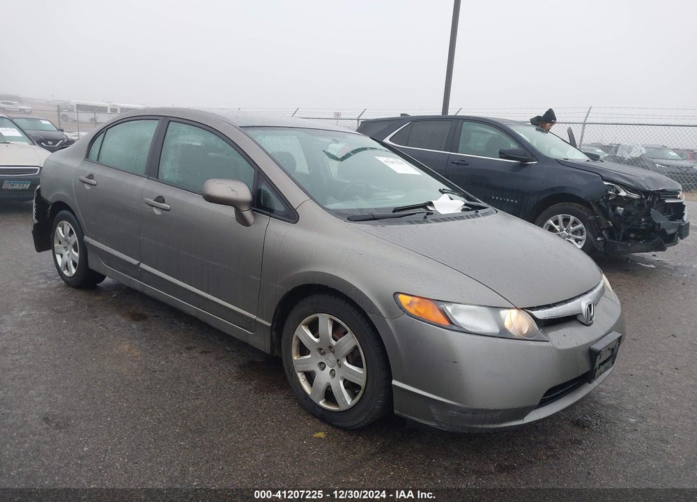 2008 HONDA CIVIC LX VIN: 1HGFA165X8L040971