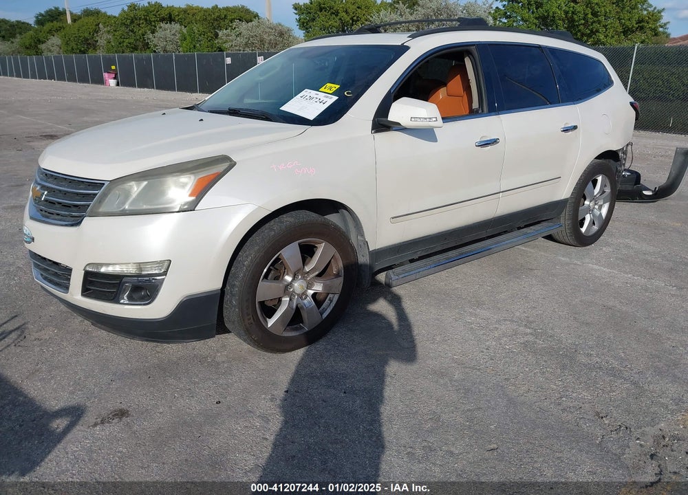 2013 CHEVROLET TRAVERSE LTZ VIN: 1GNKRLKD8DJ108373