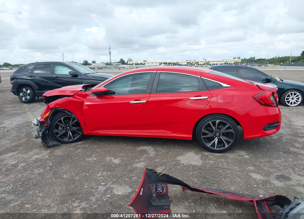 2019 HONDA CIVIC VIN: 2HGFC2F83KH571203