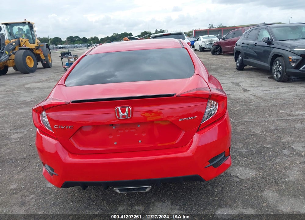 2019 HONDA CIVIC VIN: 2HGFC2F83KH571203