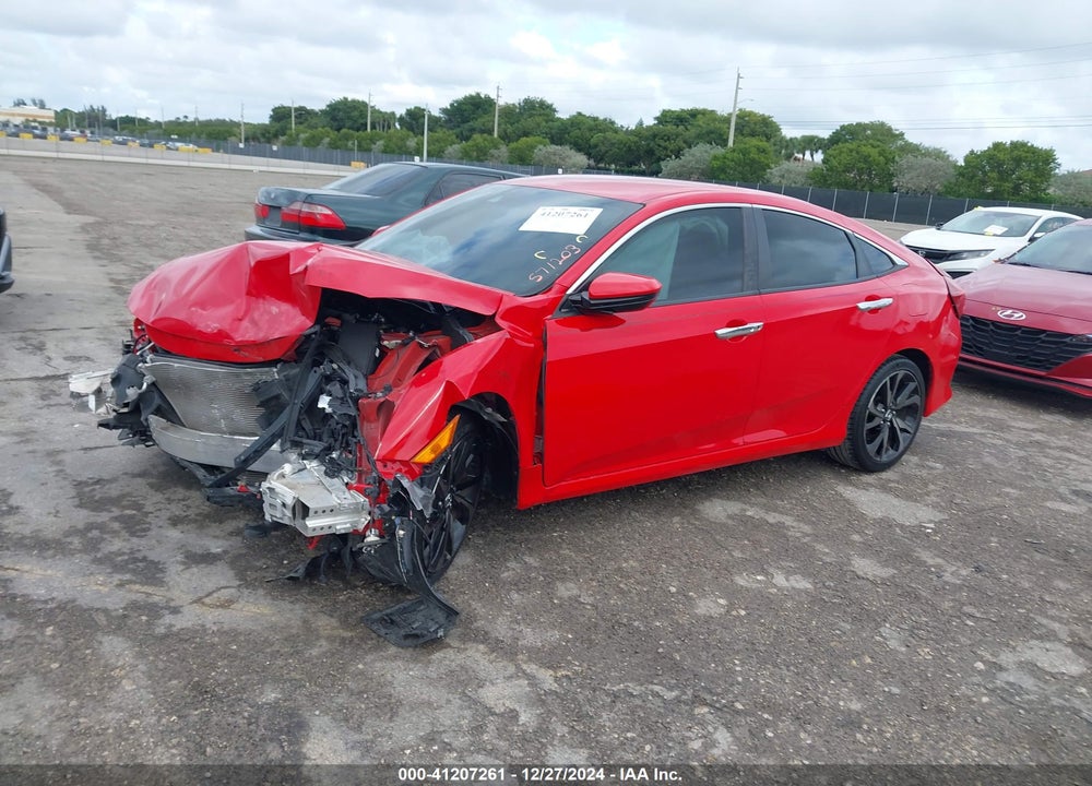 2019 HONDA CIVIC VIN: 2HGFC2F83KH571203
