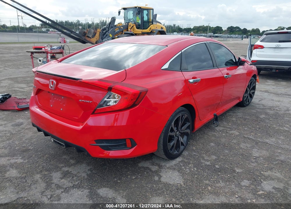 2019 HONDA CIVIC VIN: 2HGFC2F83KH571203