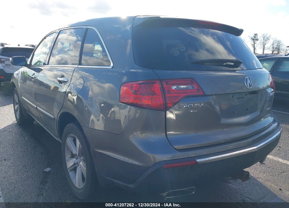 2011 ACURA MDX TECHNOLOGY PACKAGE VIN: 2HNYD2H68BH530365