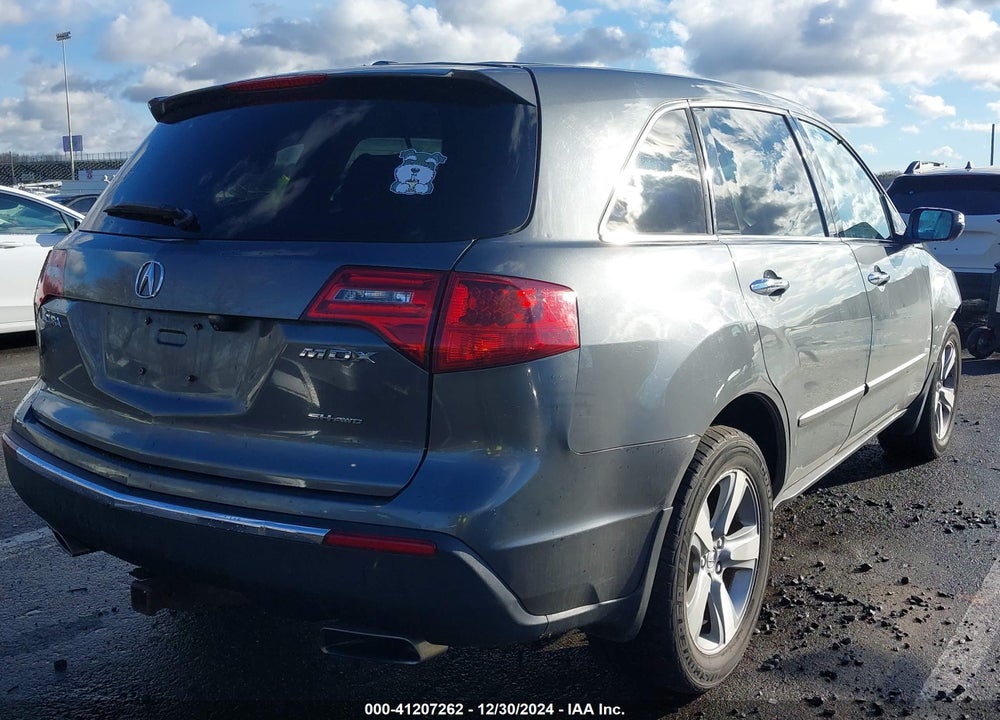 2011 ACURA MDX TECHNOLOGY PACKAGE VIN: 2HNYD2H68BH530365