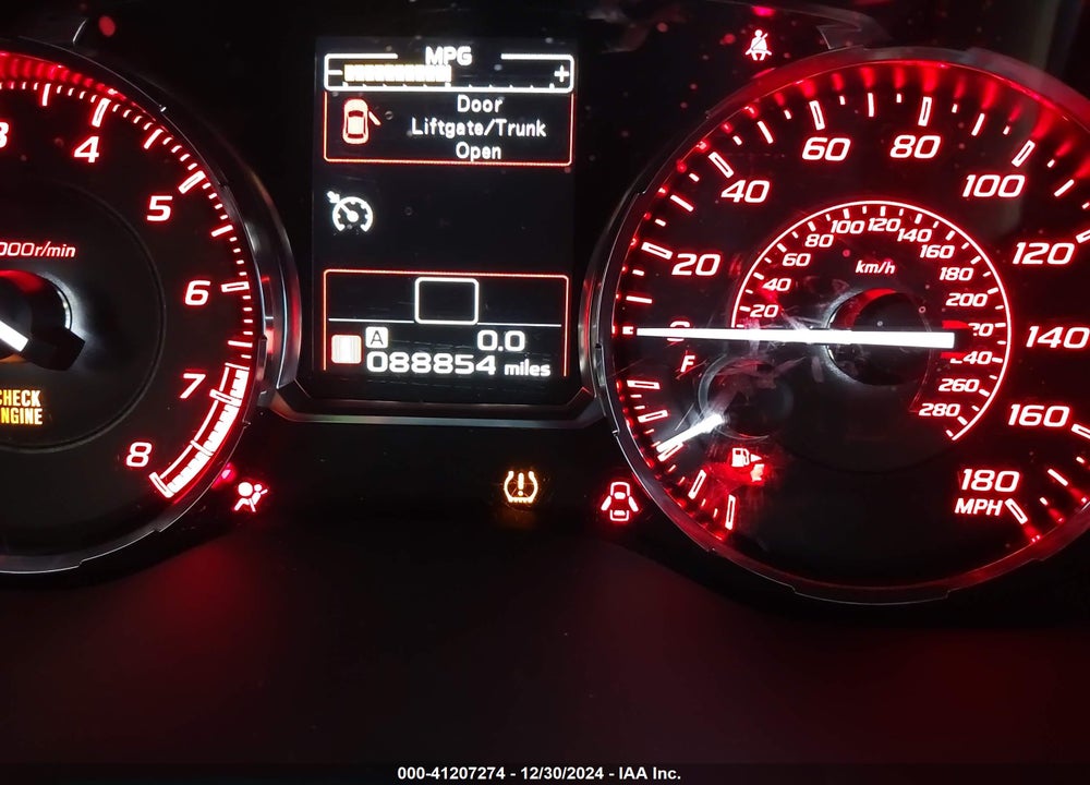 2017 SUBARU WRX VIN: JF1VA1B6XH9819329