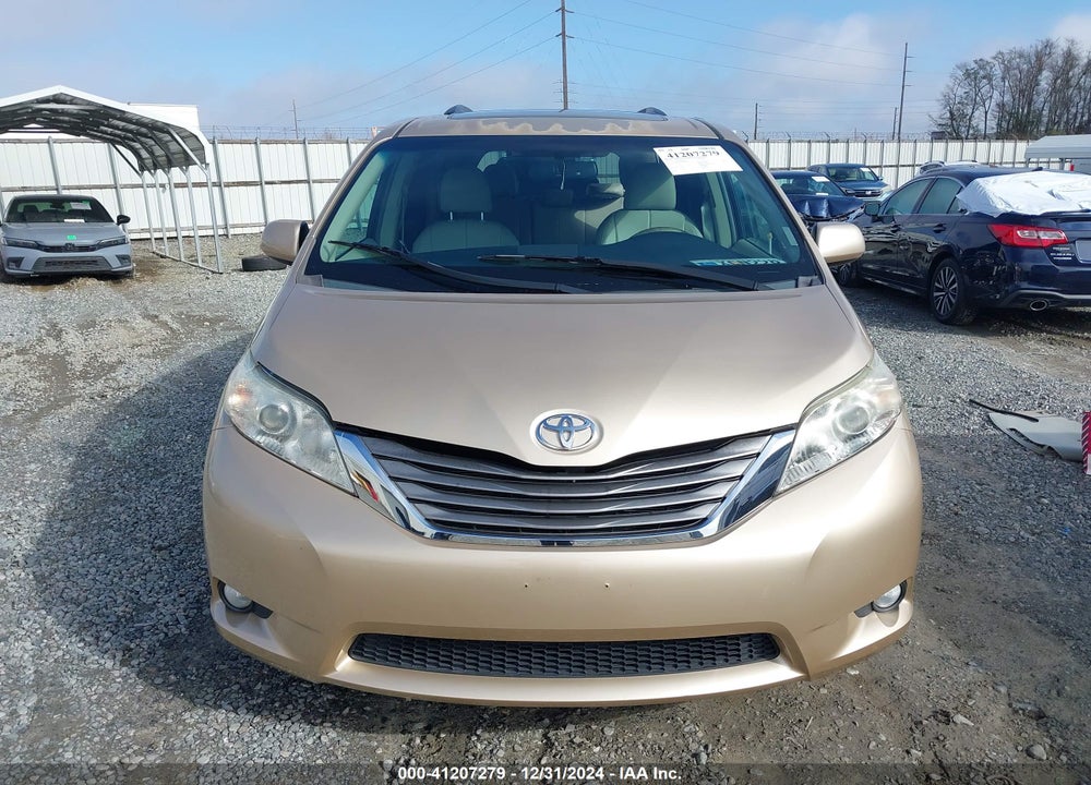 2011 TOYOTA SIENNA XLE LIMITED VIN: 5TDYK3DC2BS109028