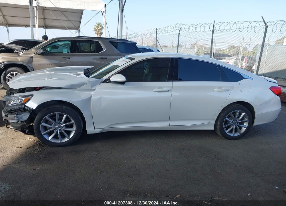 2021 HONDA ACCORD VIN: 1HGCV1F11MA056423