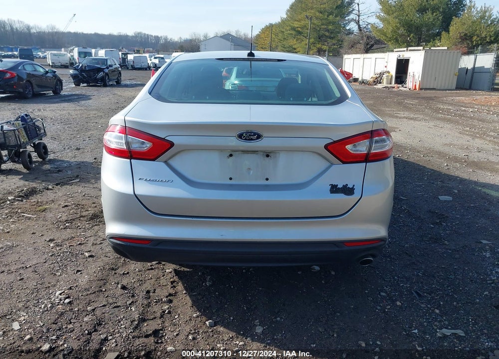 2013 FORD FUSION S VIN: 3FA6P0G74DR336223