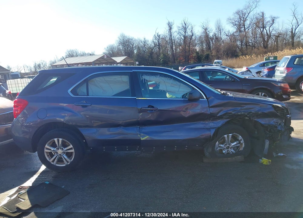 2013 CHEVROLET EQUINOX LS VIN: 2GNALBEK5D6367997