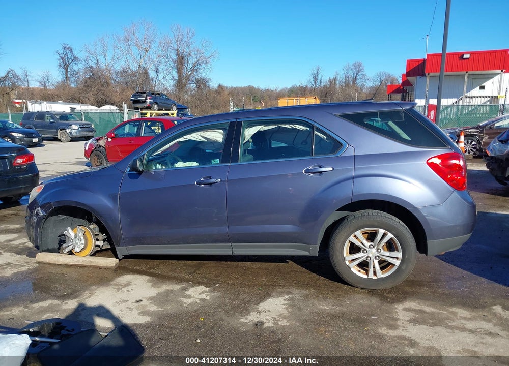 2013 CHEVROLET EQUINOX LS VIN: 2GNALBEK5D6367997