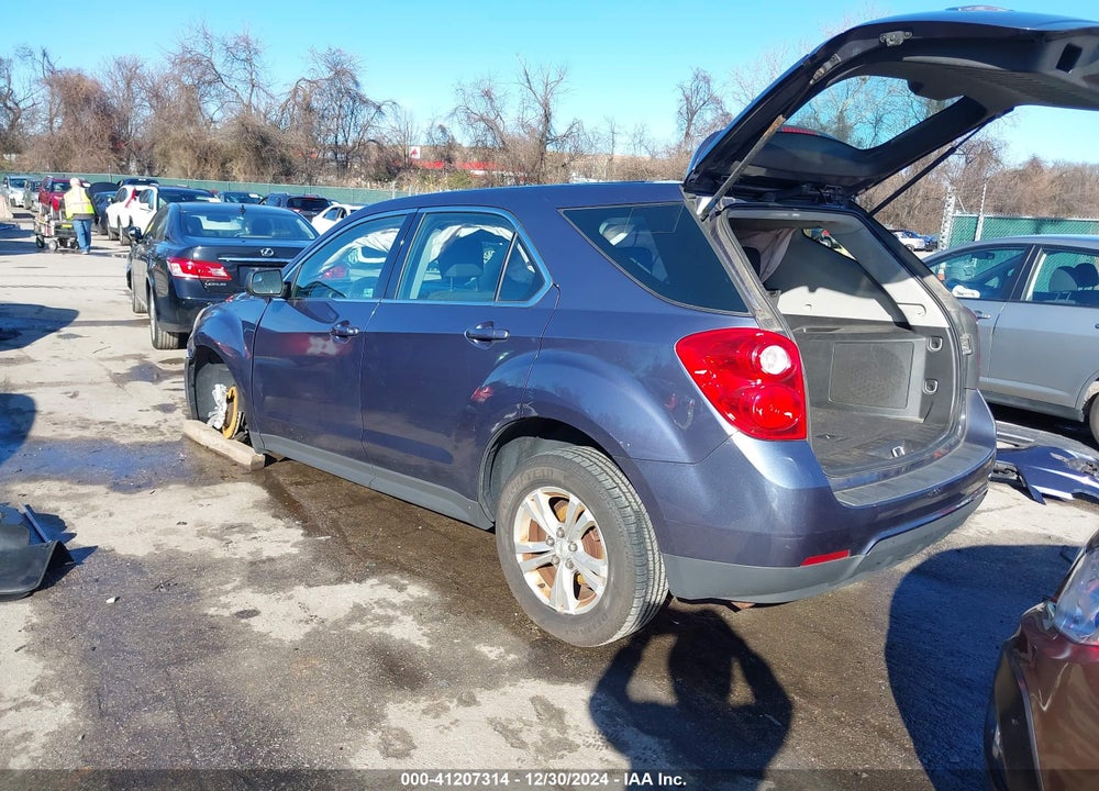 2013 CHEVROLET EQUINOX LS VIN: 2GNALBEK5D6367997