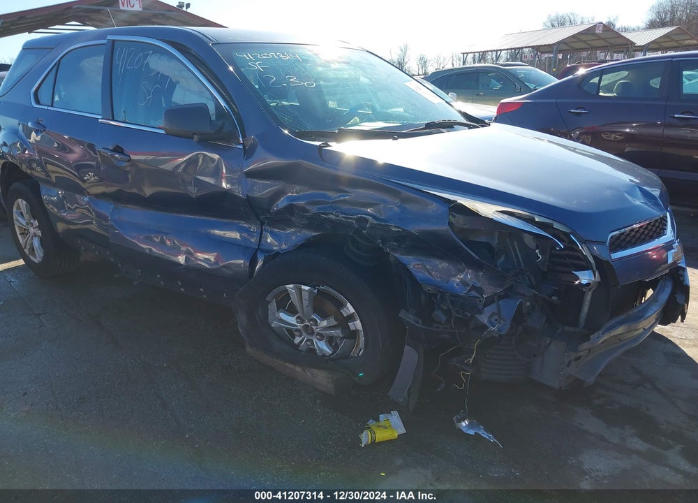 2013 CHEVROLET EQUINOX LS VIN: 2GNALBEK5D6367997