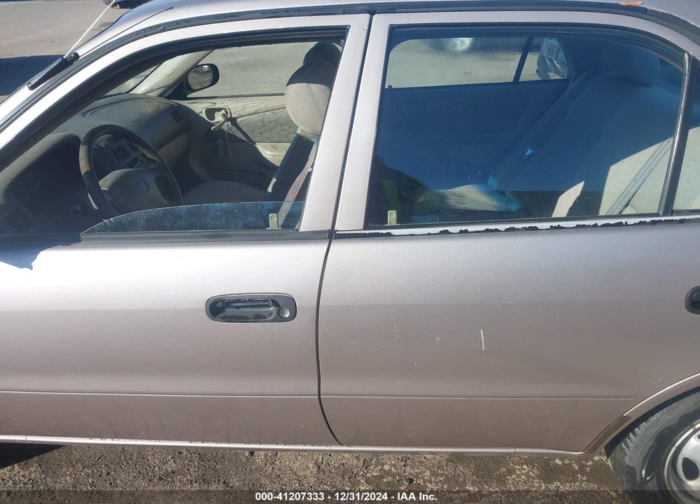 1999 TOYOTA COROLLA VE VIN: 2T1BR12E8XC257646