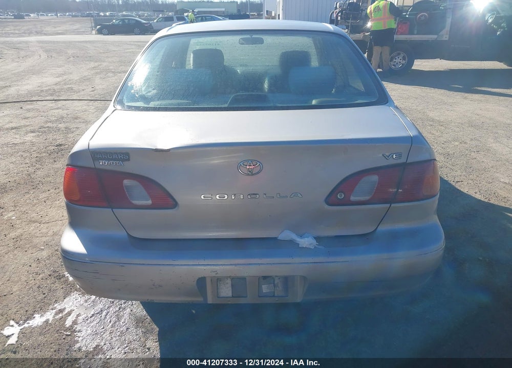 1999 TOYOTA COROLLA VE VIN: 2T1BR12E8XC257646