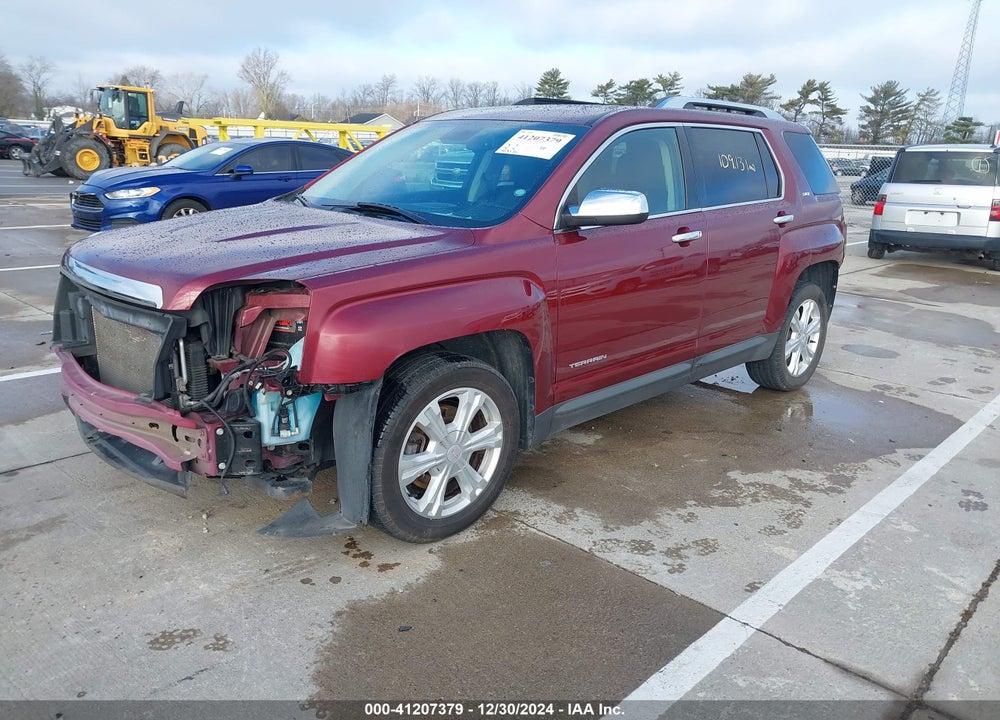 2016 GMC TERRAIN SLT VIN: 2GKFLUEK6G6244888